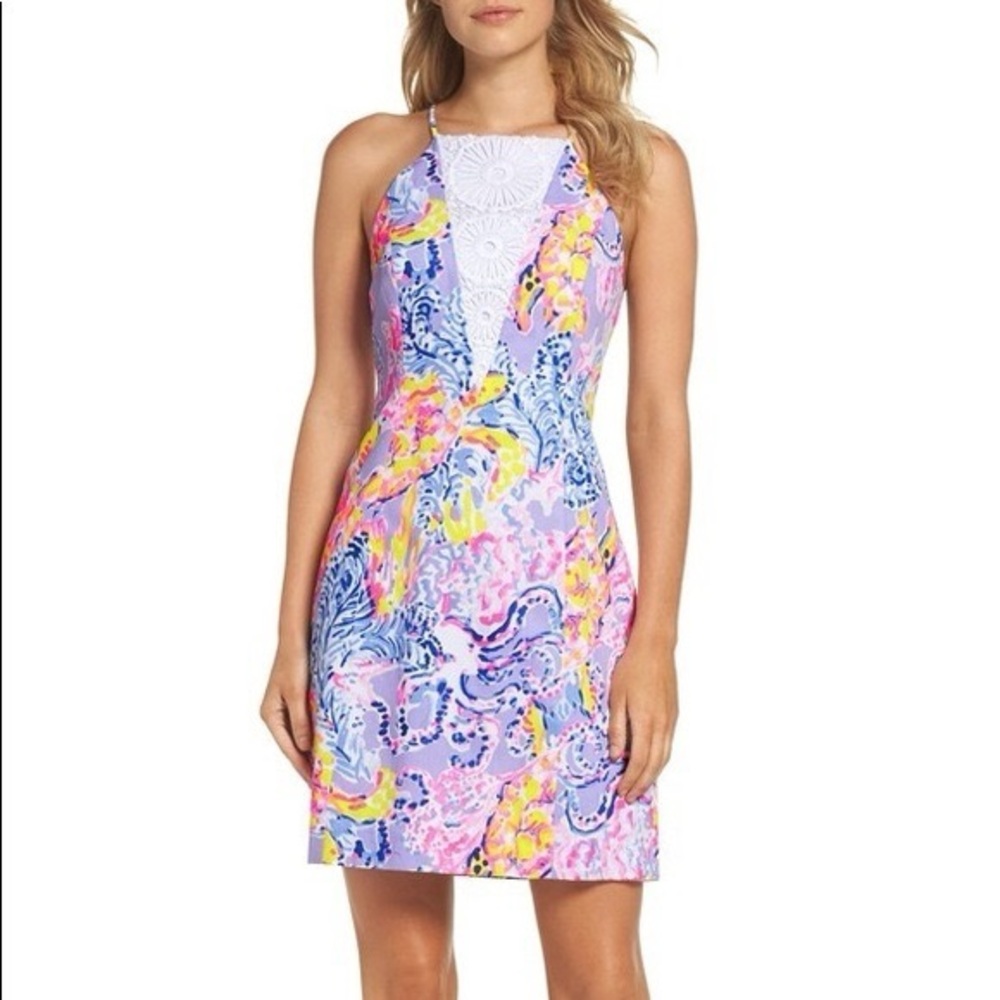 Lilly Pulitzer Pearl Shift Dress, Lilac Verbena So Snappy